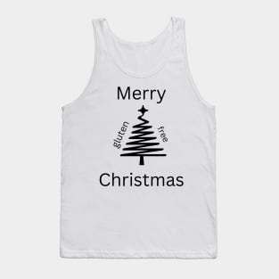 Merry Gluten-Free Christmas Tree Tank Top